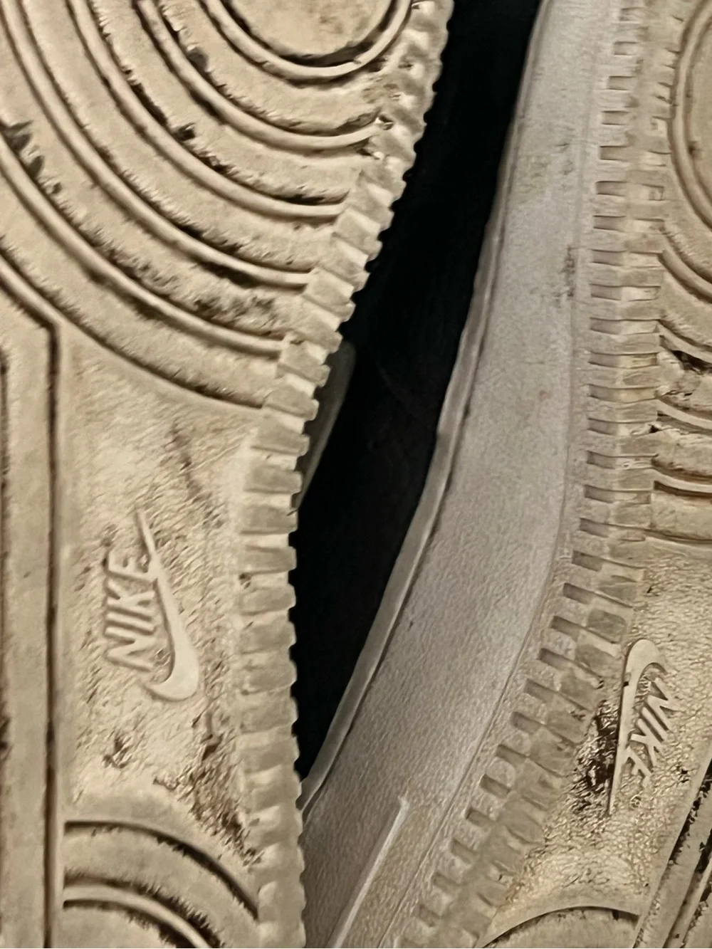 Nike Black and White Low-Top Sneakers